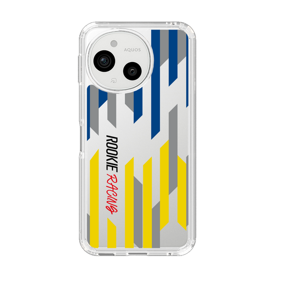 スリムプロテクションケース［ ルーキーレーシング - ジオメトリック - クリア ］