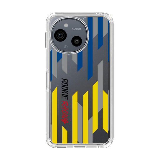 スリムプロテクションケース［ ルーキーレーシング - ジオメトリック - クリア ］