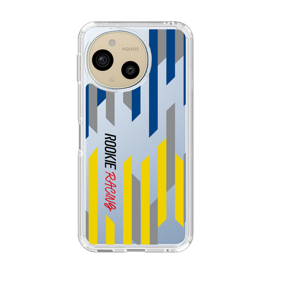 スリムプロテクションケース［ ルーキーレーシング - ジオメトリック - クリア ］