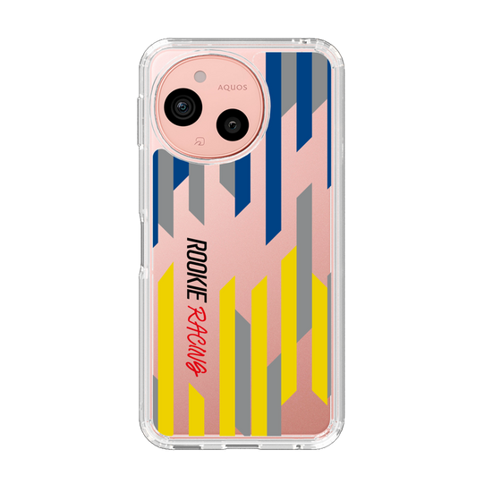 スリムプロテクションケース［ ルーキーレーシング - ジオメトリック - クリア ］