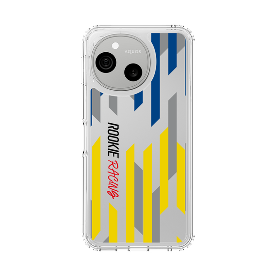 スリムプロテクションケース［ ルーキーレーシング - ジオメトリック - クリア ］