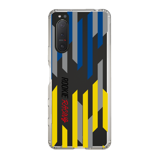 スリムプロテクションケース［ ルーキーレーシング - ジオメトリック - クリア ］