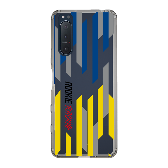 スリムプロテクションケース［ ルーキーレーシング - ジオメトリック - クリア ］