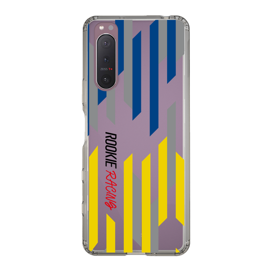 スリムプロテクションケース［ ルーキーレーシング - ジオメトリック - クリア ］