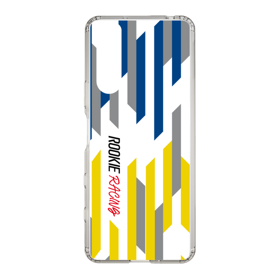 スリムプロテクションケース［ ルーキーレーシング - ジオメトリック - クリア ］