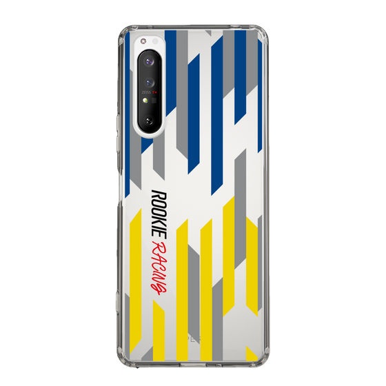 スリムプロテクションケース［ ルーキーレーシング - ジオメトリック - クリア ］