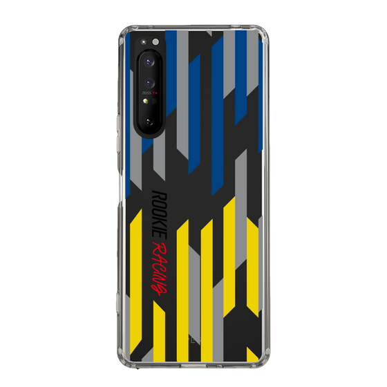 スリムプロテクションケース［ ルーキーレーシング - ジオメトリック - クリア ］