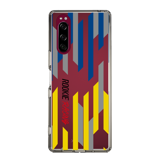 スリムプロテクションケース［ ルーキーレーシング - ジオメトリック - クリア ］