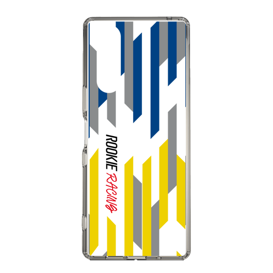 スリムプロテクションケース［ ルーキーレーシング - ジオメトリック - クリア ］