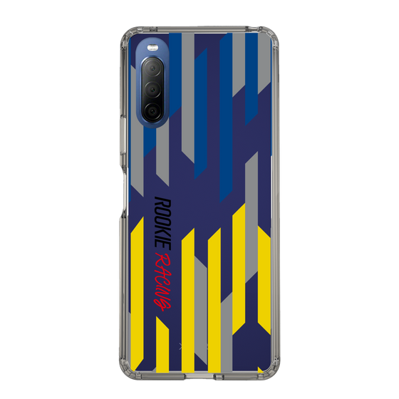 スリムプロテクションケース［ ルーキーレーシング - ジオメトリック - クリア ］