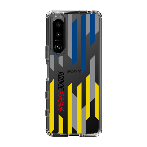 スリムプロテクションケース［ ルーキーレーシング - ジオメトリック - クリア ］