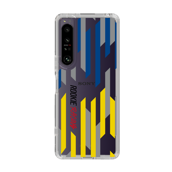 スリムプロテクションケース［ ルーキーレーシング - ジオメトリック - クリア ］