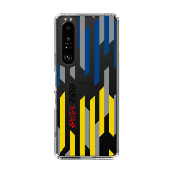 スリムプロテクションケース［ ルーキーレーシング - ジオメトリック - クリア ］