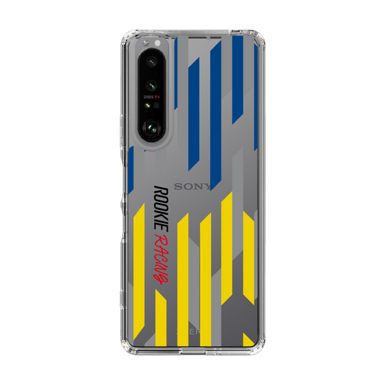 スリムプロテクションケース［ ルーキーレーシング - ジオメトリック - クリア ］