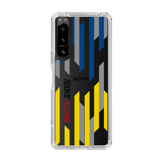 スリムプロテクションケース［ ルーキーレーシング - ジオメトリック - クリア ］