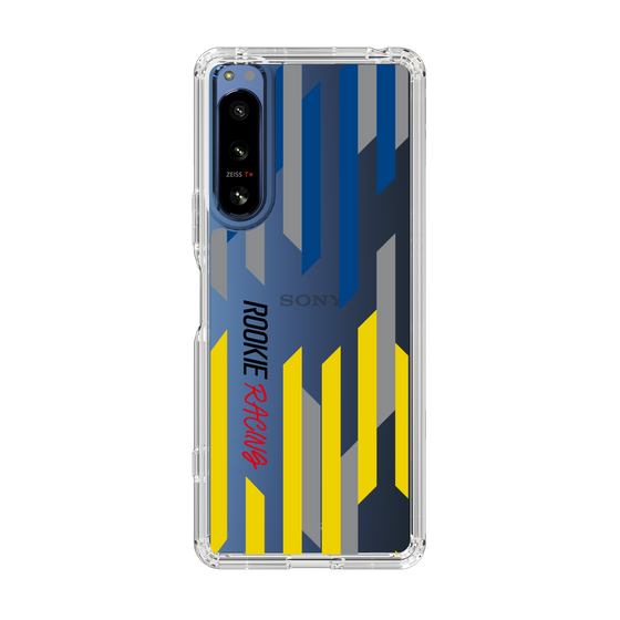 スリムプロテクションケース［ ルーキーレーシング - ジオメトリック - クリア ］