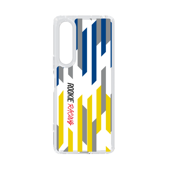 スリムプロテクションケース［ ルーキーレーシング - ジオメトリック - クリア ］