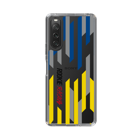 スリムプロテクションケース［ ルーキーレーシング - ジオメトリック - クリア ］