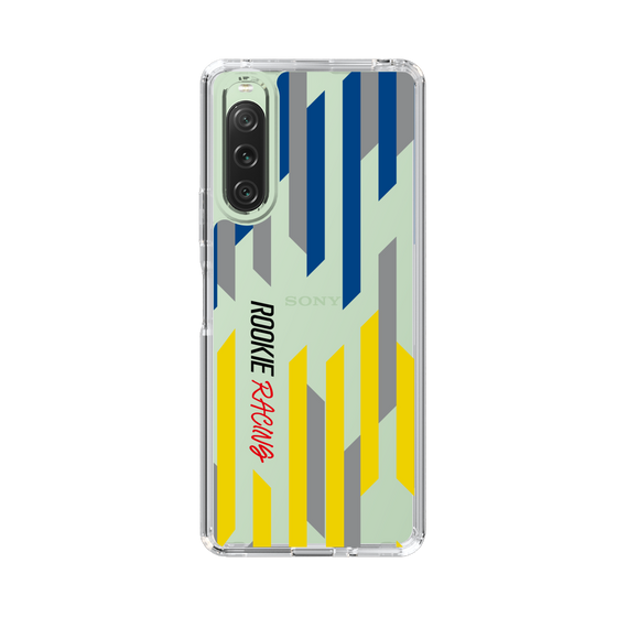 スリムプロテクションケース［ ルーキーレーシング - ジオメトリック - クリア ］