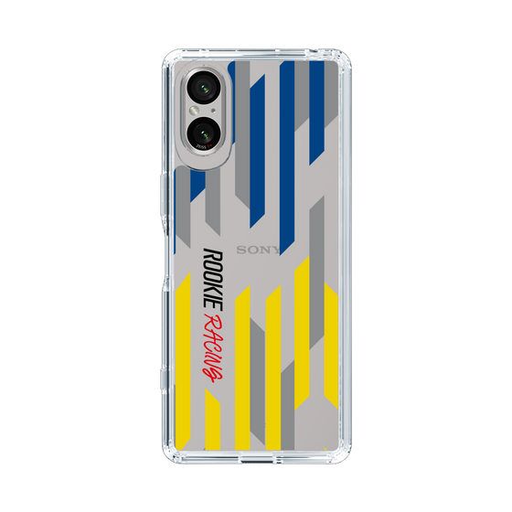 スリムプロテクションケース［ ルーキーレーシング - ジオメトリック - クリア ］