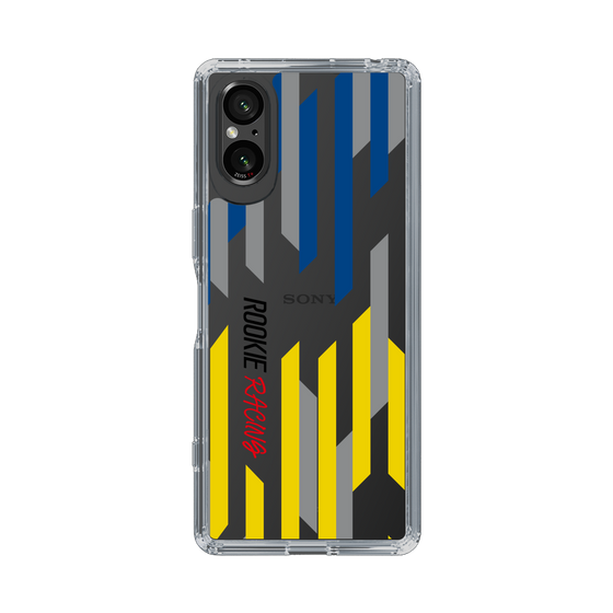 スリムプロテクションケース［ ルーキーレーシング - ジオメトリック - クリア ］