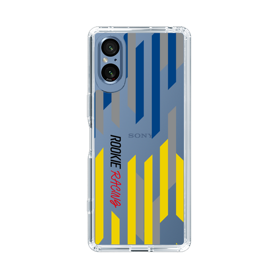 スリムプロテクションケース［ ルーキーレーシング - ジオメトリック - クリア ］