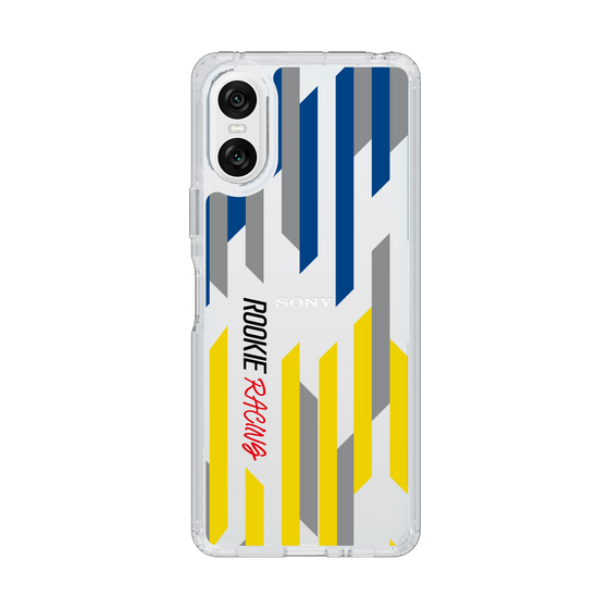 スリムプロテクションケース［ ルーキーレーシング - ジオメトリック - クリア ］