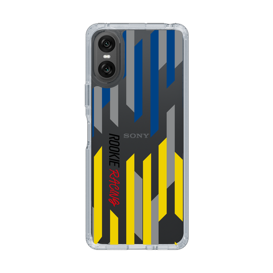 スリムプロテクションケース［ ルーキーレーシング - ジオメトリック - クリア ］