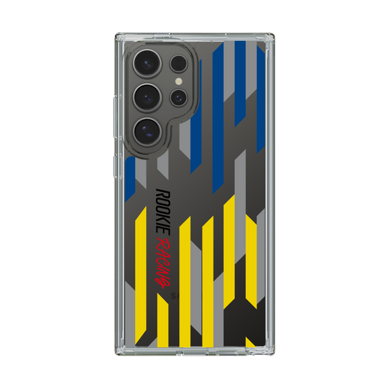 スリムプロテクションケース［ ルーキーレーシング - ジオメトリック - クリア ］