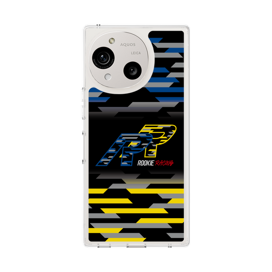 スリムプロテクションケース［ ルーキーレーシング - RRロゴ - ブラック ］