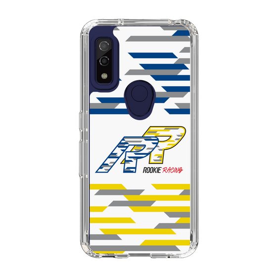 スリムプロテクションケース［ ルーキーレーシング - RRロゴ - ホワイト ］