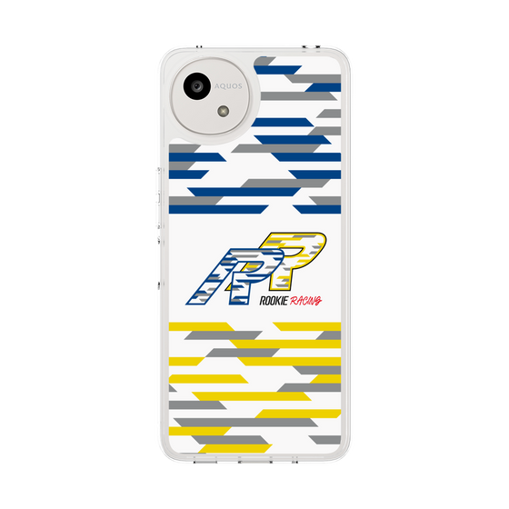 スリムプロテクションケース［ ルーキーレーシング - RRロゴ - ホワイト ］