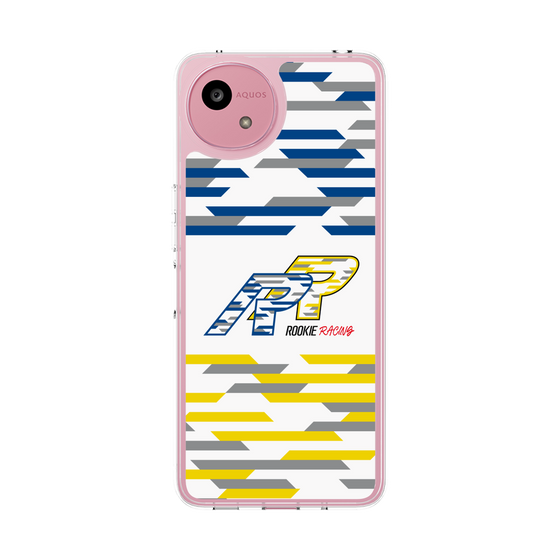 スリムプロテクションケース［ ルーキーレーシング - RRロゴ - ホワイト ］