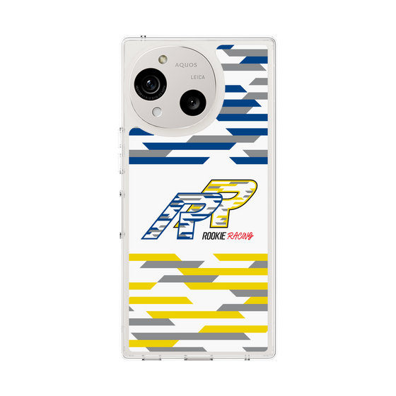 スリムプロテクションケース［ ルーキーレーシング - RRロゴ - ホワイト ］