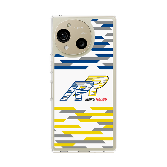 スリムプロテクションケース［ ルーキーレーシング - RRロゴ - ホワイト ］