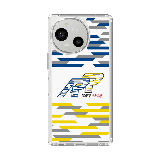 スリムプロテクションケース［ ルーキーレーシング - RRロゴ - ホワイト ］