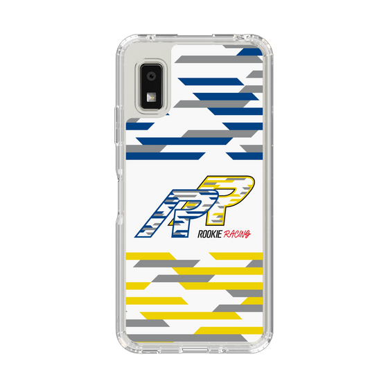 スリムプロテクションケース［ ルーキーレーシング - RRロゴ - ホワイト ］