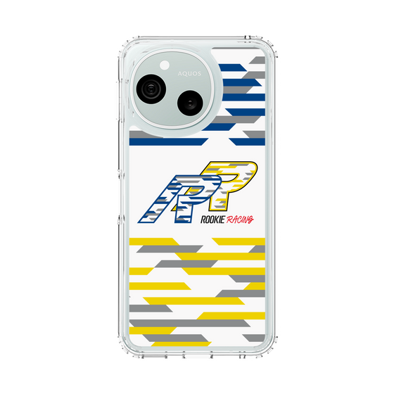 スリムプロテクションケース［ ルーキーレーシング - RRロゴ - ホワイト ］