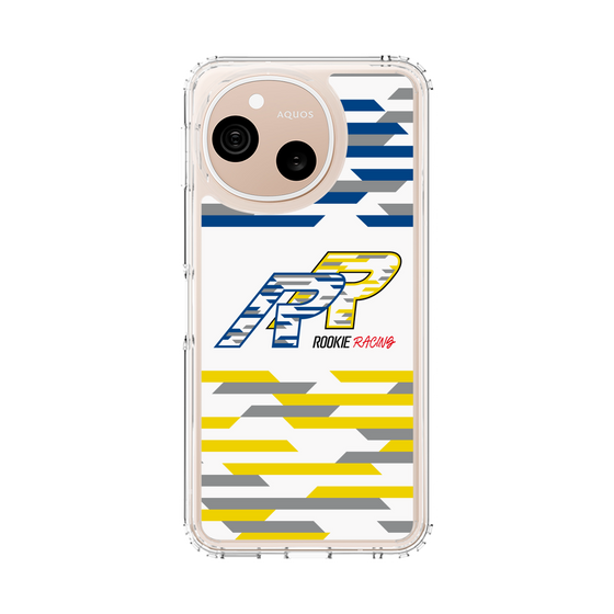 スリムプロテクションケース［ ルーキーレーシング - RRロゴ - ホワイト ］