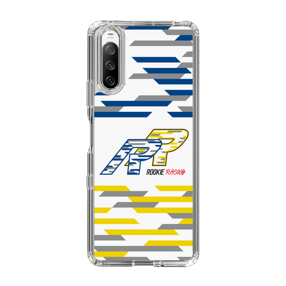 スリムプロテクションケース［ ルーキーレーシング - RRロゴ - ホワイト ］