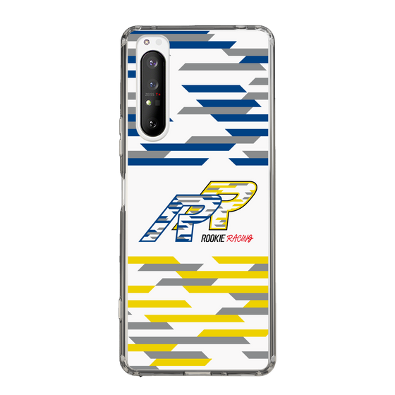 スリムプロテクションケース［ ルーキーレーシング - RRロゴ - ホワイト ］