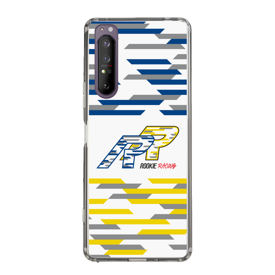 スリムプロテクションケース［ ルーキーレーシング - RRロゴ - ホワイト ］