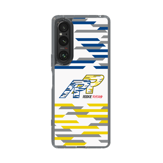 スリムプロテクションケース［ ルーキーレーシング - RRロゴ - ホワイト ］