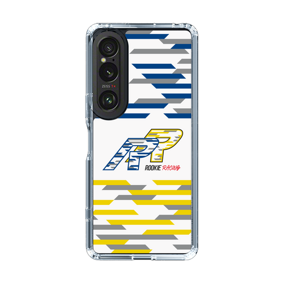 スリムプロテクションケース［ ルーキーレーシング - RRロゴ - ホワイト ］