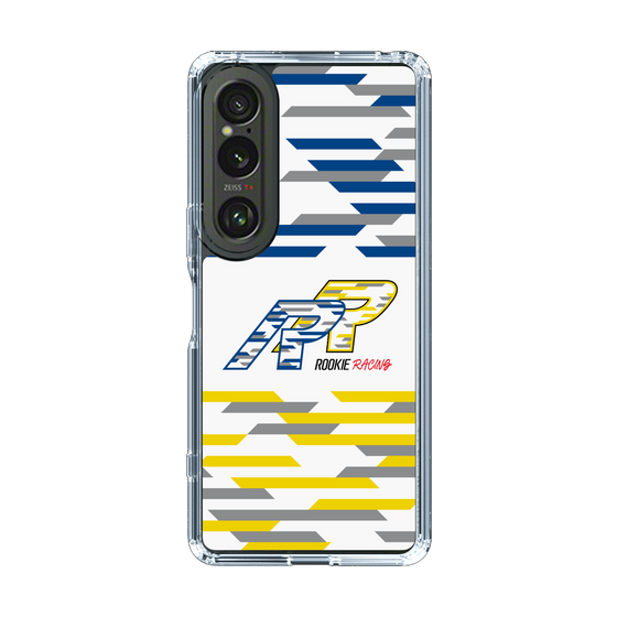 スリムプロテクションケース［ ルーキーレーシング - RRロゴ - ホワイト ］