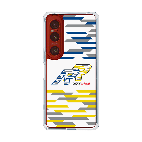 スリムプロテクションケース［ ルーキーレーシング - RRロゴ - ホワイト ］