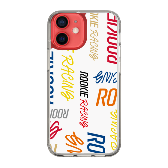 スリムプロテクションケース［ ルーキーレーシング - カラフルロゴ - ホワイト ］