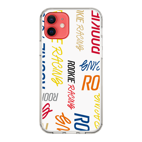 スリムプロテクションケース［ ルーキーレーシング - カラフルロゴ - ホワイト ］