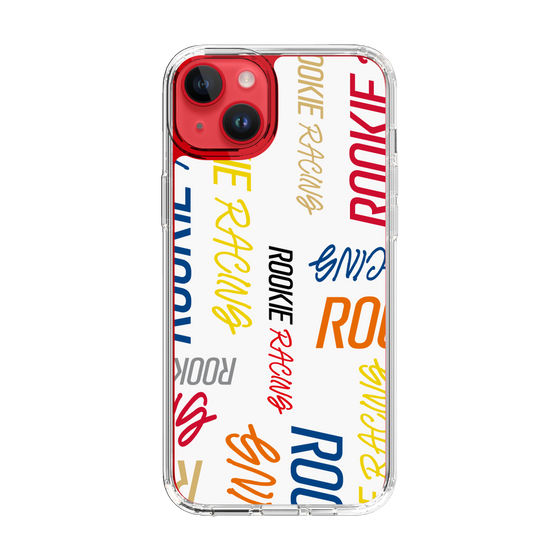 スリムプロテクションケース［ ルーキーレーシング - カラフルロゴ - ホワイト ］