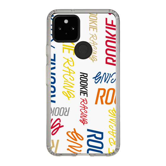 スリムプロテクションケース［ ルーキーレーシング - カラフルロゴ - ホワイト ］